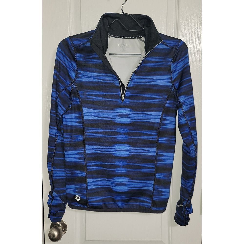 Lauren Ralph Lauren Pullover, 1/4‎ Zip, Thumb Holes  Active Wear M